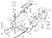 PIAGGIO MP3 500 Sport (USA) Side cover - Spoiler
