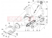 PIAGGIO MP3 500 Sport (USA) Silencer