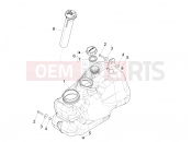 Fuel tank - Piaggio MP3 500 Sport Business ABS (USA) 2016