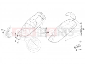 Saddle/seats - Piaggio MP3 500 Sport Business ABS (USA) 2016
