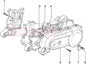 PIAGGIO NRG Clutch cover