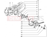 PIAGGIO NRG Driving pulley