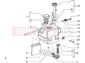 PIAGGIO NRG Fuel tank