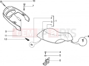 PIAGGIO NRG Saddle