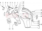 PIAGGIO NRG Side covers