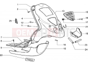 PIAGGIO Front shield-Footboard-Spoiler