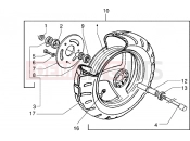PIAGGIO Front wheel