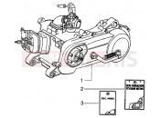 PIAGGIO NRG MC3 DD Engine