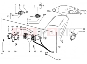 PIAGGIO NRG MC3 DD Headlamp-front turn sig. Lamp