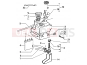 Fuel tank - Piaggio NRG MC3 DT