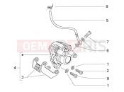 PIAGGIO NRG Power DD Front brake caliper