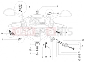 PIAGGIO NRG Power DD Switch - horn