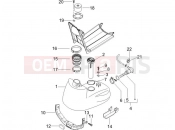 PIAGGIO NRG Power DD Benzin tank