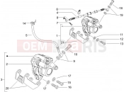 Brakes pipes - Calipers - Piaggio NRG Power DD Serie Speciale 2012