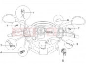 Selectors - Switches - Buttons - Piaggio NRG Power DD Serie Speciale 2012
