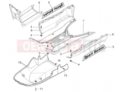 PIAGGIO NRG Power DT Footboard - spoiler