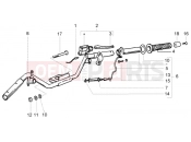 PIAGGIO NRG Power DT Handlebars component parts