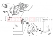 PIAGGIO NRG Power DT Starting motor - starter lever