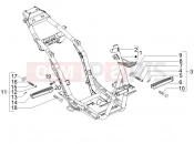 PIAGGIO NRG Power DT Frame/bodywork