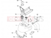 PIAGGIO NRG Power DT Fuel tank