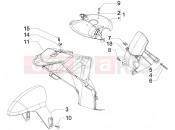 PIAGGIO NRG Power DT Wheel huosing - Mudguard
