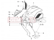 Front shield - Piaggio NRG Power DT 2008