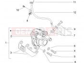 Brakes pipes - Calipers - Piaggio NRG Power DT Serie Speciale 2012
