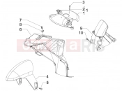 Wheel huosing - Mudguard - Piaggio NRG Power Purejet 2012