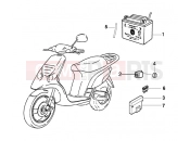 Battery-relays - Piaggio NRG MC3 Purejet