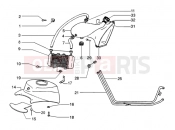 Cooling system - Piaggio NRG MC3 Purejet