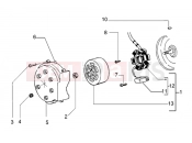 Flywheel magneto - Piaggio NRG MC3 Purejet