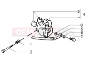 Front brake caliper - Piaggio NRG MC3 Purejet