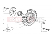 Rear wheel - Piaggio NRG MC3 Purejet