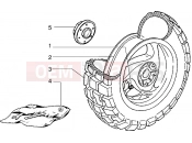 PIAGGIO Rear wheel