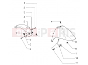 Mudguards - Piaggio Sfera 125cc