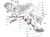 PIAGGIO Sfera RST 125 Pump group - Oil pan