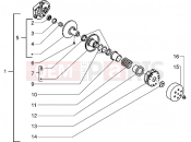 PIAGGIO Sfera RST 50 Driven pulley