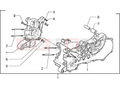 PIAGGIO Sfera RST 80 Crankcase