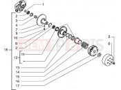 PIAGGIO Sfera RST 80 Driven pulley