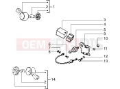 PIAGGIO Si Mix Cable harness