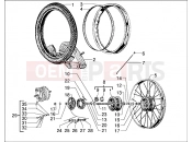 PIAGGIO Si Mix Front wheel