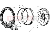 PIAGGIO Si Mix Rear wheel