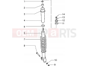 PIAGGIO Rear damper