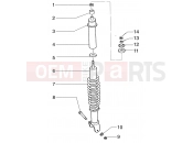Shock absorber - Piaggio Skipper 125/150cc