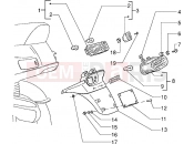 PIAGGIO Skipper 150 Rear tail lamp