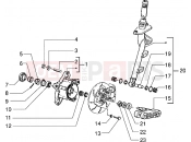 PIAGGIO Skipper 150 Speedometers kms.-Handlebar covers