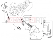PIAGGIO Skipper 150 Starting motor-starter lever