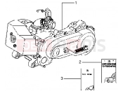 Engine - Piaggio Skipper 150 MY98