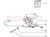 Front brake cylinder-Brake caliper - Piaggio Skipper 150 MY98