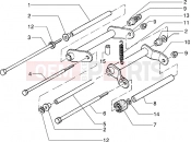 Swinging arm - Piaggio Skipper 150 MY98